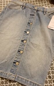 Melrose and market jean skirt brand new